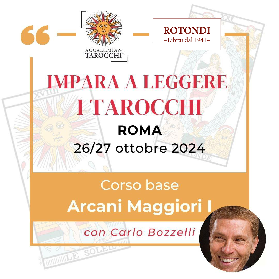 Corso Impara a leggere i tarocchi – Corso base Arcani Maggiori I – con Carlo Bozzelli