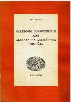 LibreriaRotondiCarteggioConfidenzialeConAleksandraTolstaja