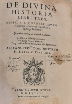 libreria rotondi de divina historia libri tres