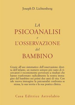 libreria rotondi lichtenberg la piscoanalisi e l'osservazione del bambino