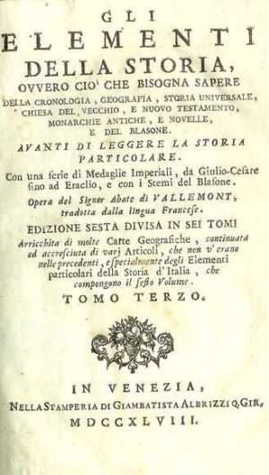 Rarità - Gli elementi della storia volume iii 1 e1699696862906