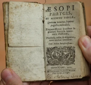 Aesopi phrygis et aliorum fabulae libreria rotondi