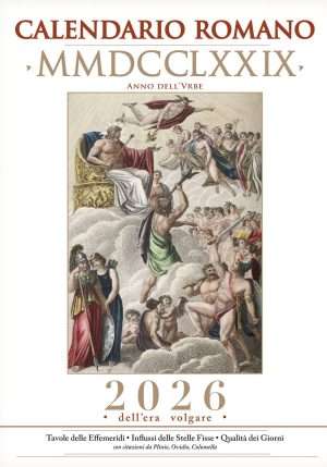 Antica Roma - Calendario Romano MMDCCLXXIX a.V.c. • e.v. libreria rotondi victrix e1757942567593