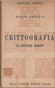 Magia - Crittografia zanotti m. hoepli libreria rotondi