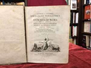 Archeologia - Libreria rotondi Accurata e succinta descrizione topografica delle antichita di Roma volumi 2