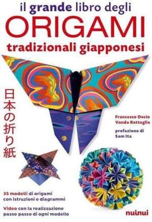 Giappone - Libreria rotondi grande libro degli origami