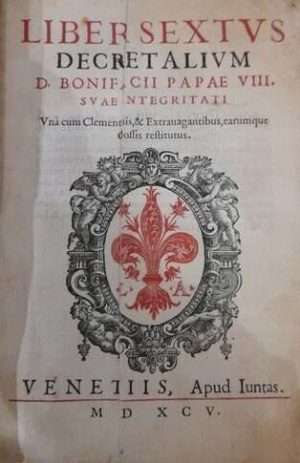 Diritto - Libreria rotondi liber sextus decretalium e1691770522632