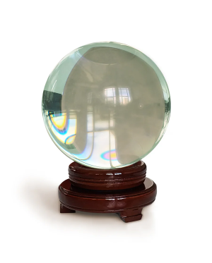 Divinazione - Libreria rotondi sfera di cristallo 10 cm