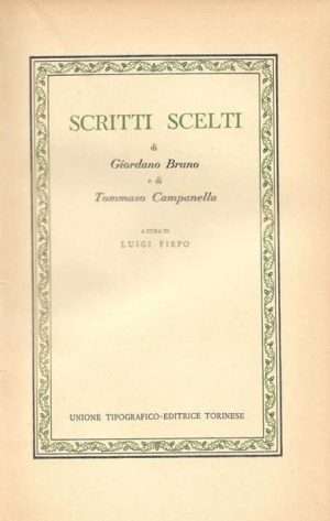 Filosofia - Scritti scelti bruno campanella utet libreria rotondi e1689266447476