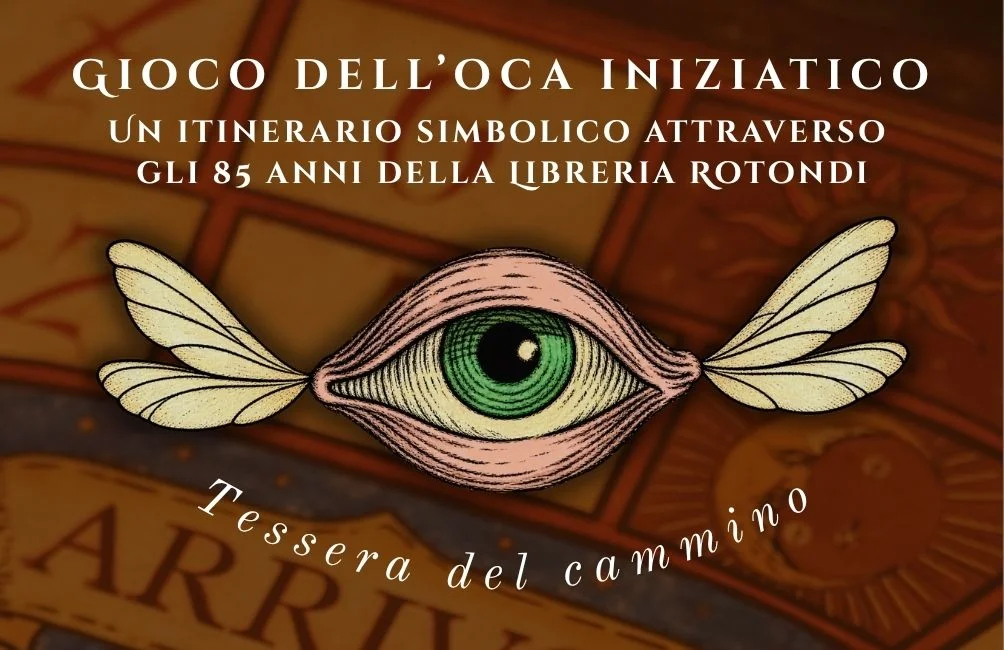 la tessera del gioco dell' oca della libreria rotondi