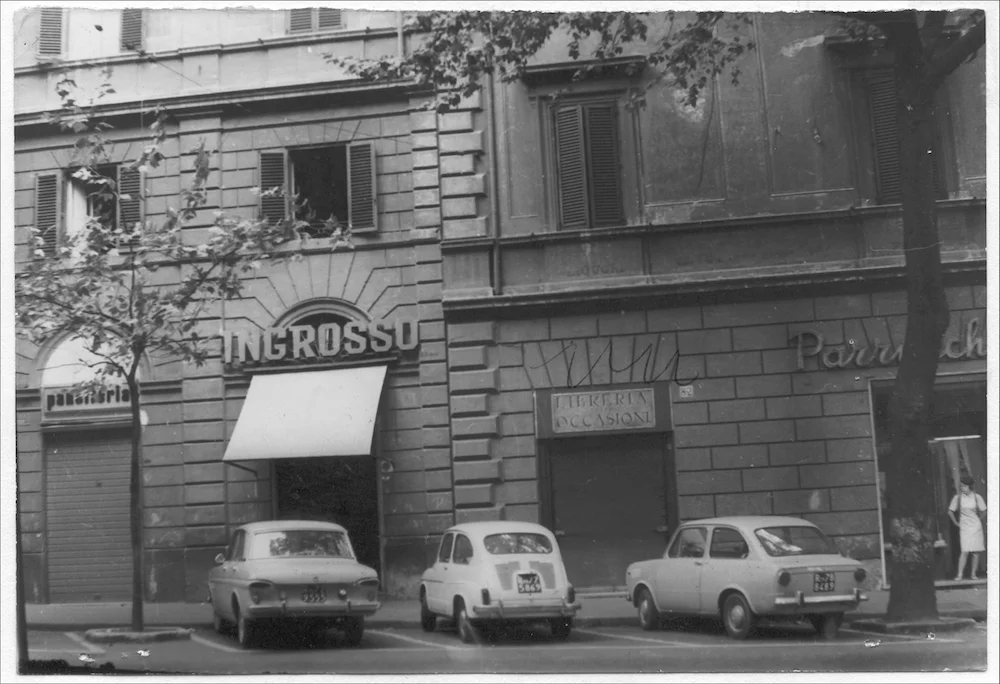 La libreria Rotondi nel 1965