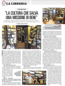 Rassegna stampa Copia di TROVAROMA LIBRERIA 08 04 21 1