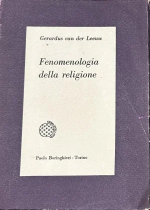 Fenomenologia della religione libreria rotondi
